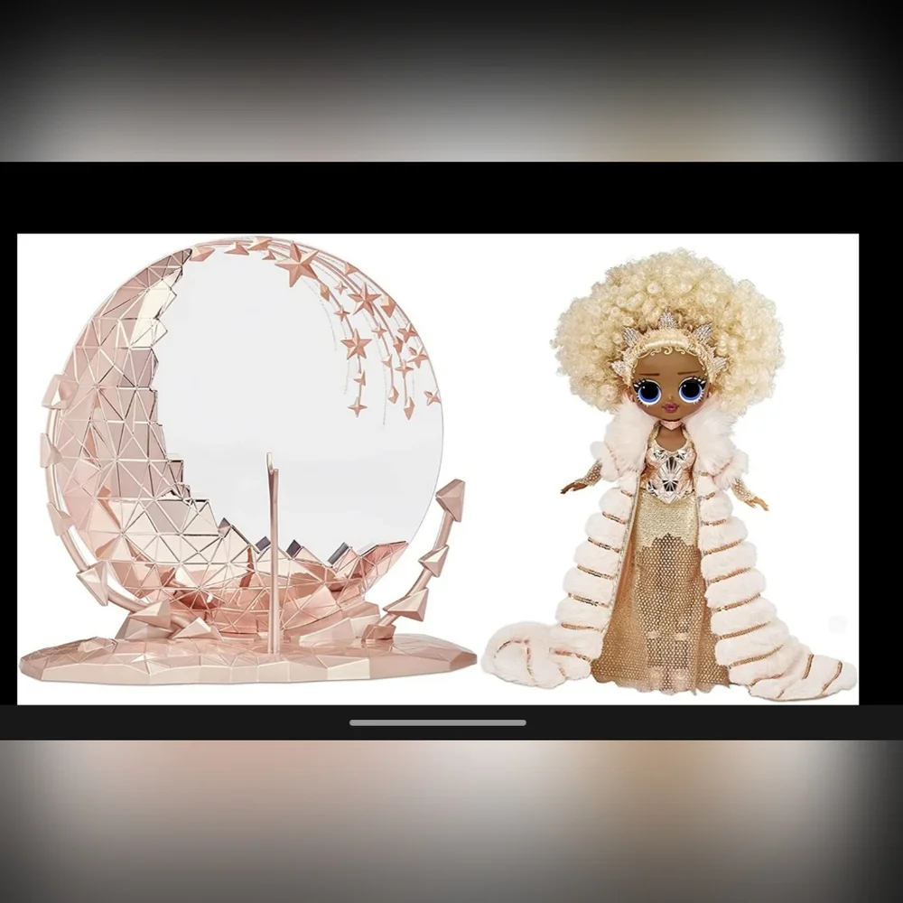 LOL Surprise Holiday OMG 2021 Collector NYE Queen Fashion Doll with Gold